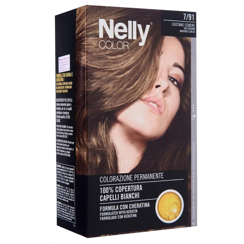 Nelly Hair Color 7/91 Ash Brown 1 S