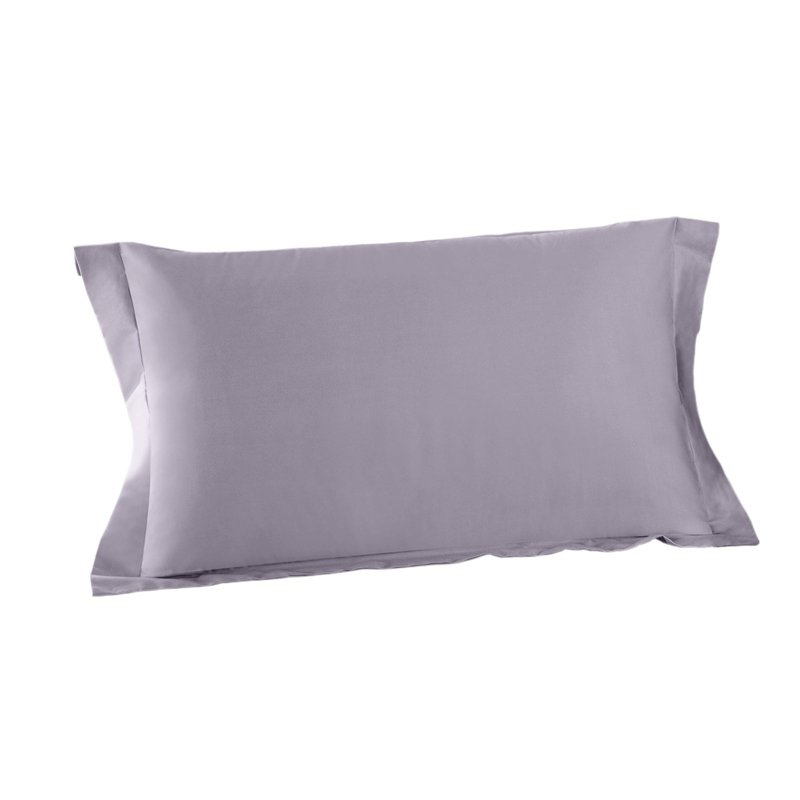 Sweet Home Plain Long-staple Cotton PillowCase - Grey