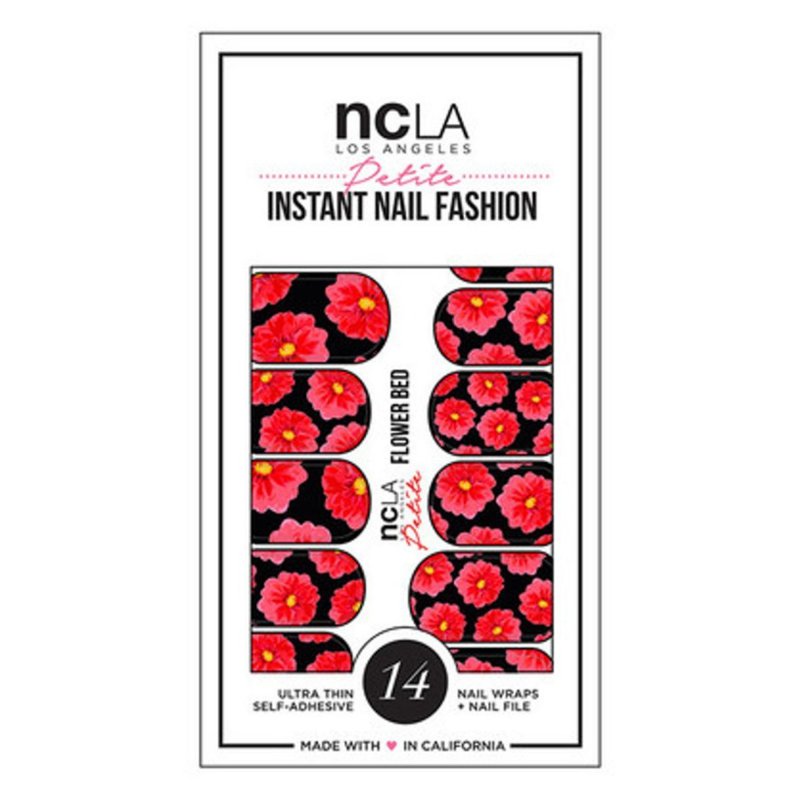 NCLA Nail Wrap Flower Bed 1 S