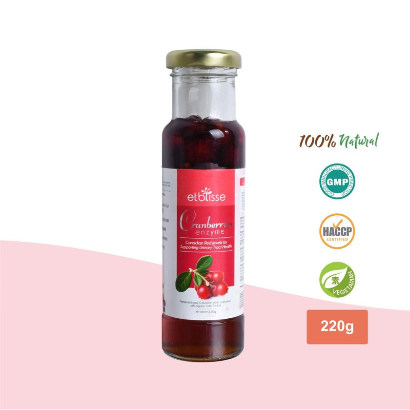Etblisse Cranberries Enzymes - Uti, Gynae Health