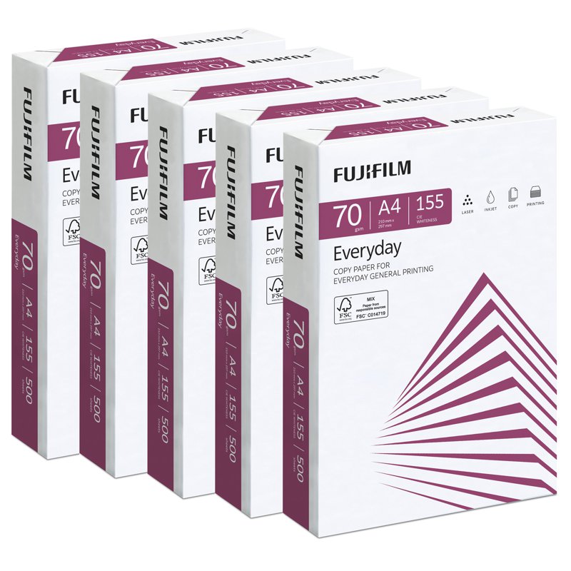 Fujifilm Everyday Copy Paper A4 - 70gsm 5 S