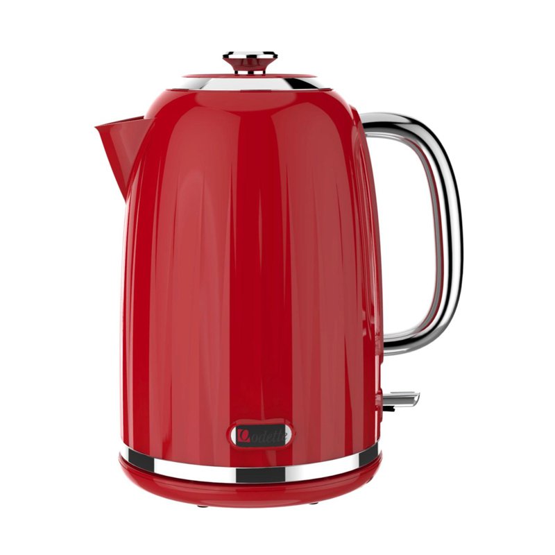 Odette Jukebox Series Retro Electric Kettle (Red) 1 S