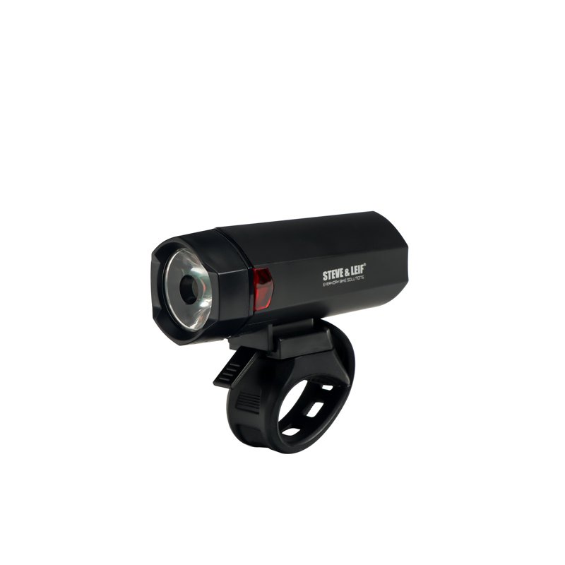 Steve & Leif White LED Bike Front Lights with Silicon Strap 1 S