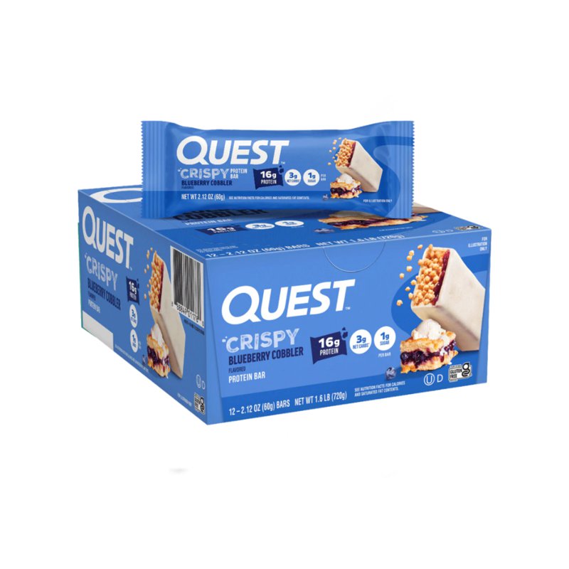 Quest Nutrition Hero Protein Bar - Blueberry Cobbler