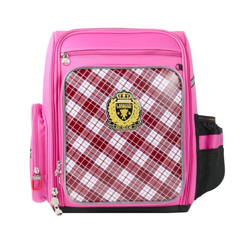 UNME Ergonomic School Bag - England Pink