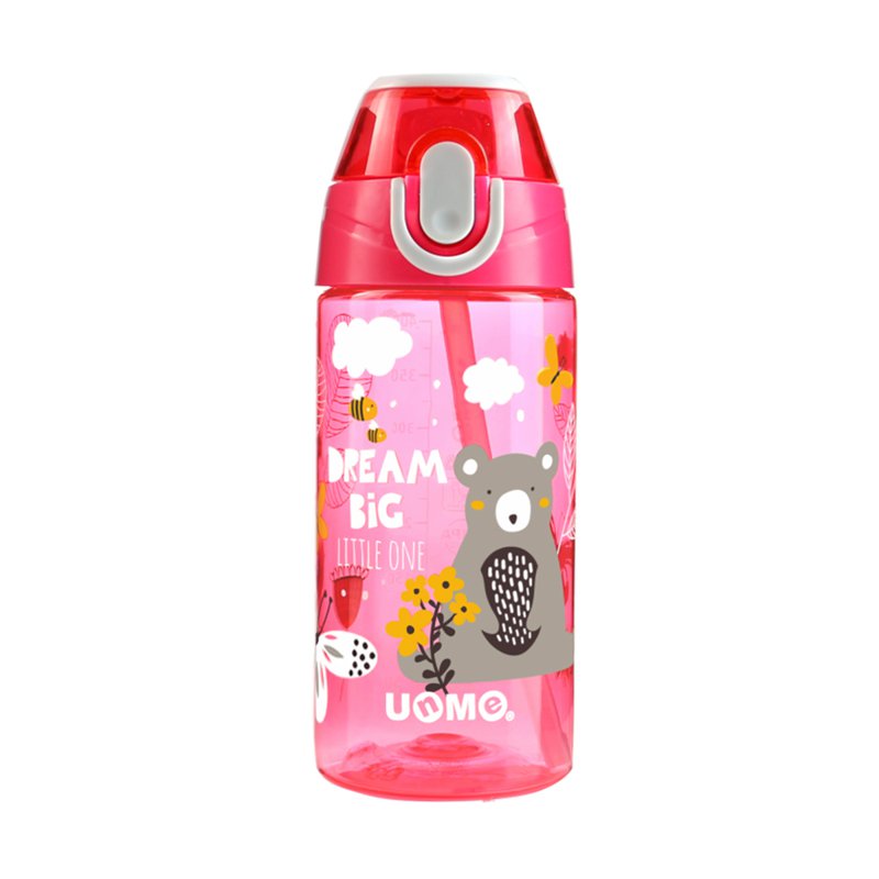 UNME Tritan Straw Bottle - Dream Pink
