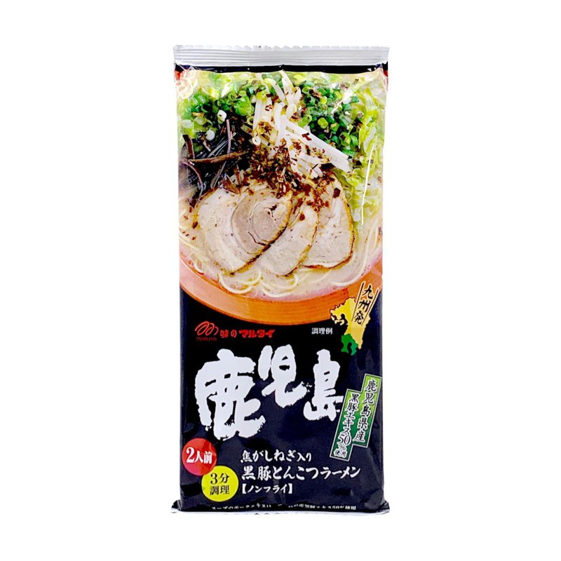 Marutai Kagoshima Kurobuta Tonkotsu Ramen Noodle