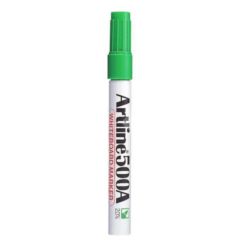 Artline 500A Whiteboard Marker 2.0mm Green 1 PC