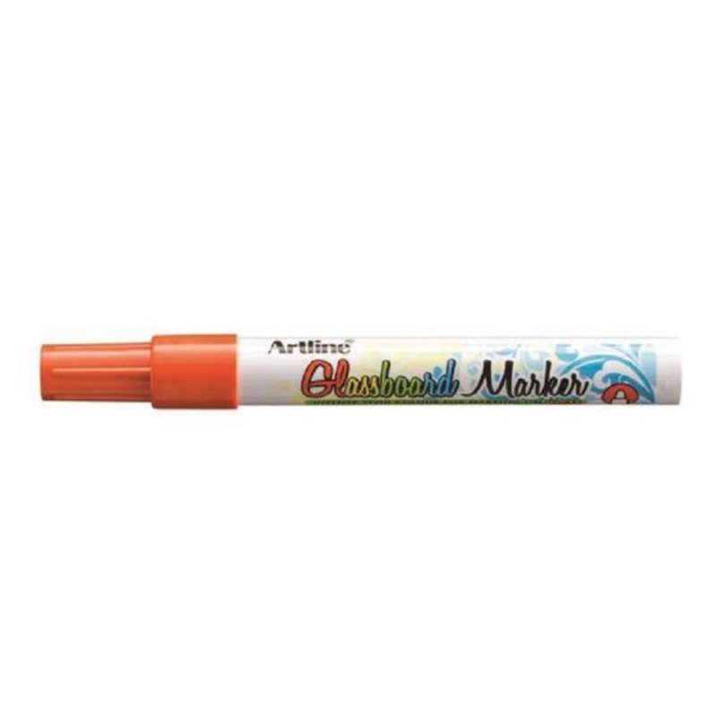 Artline Glass Board Marker Epg-4 Fluo Orange