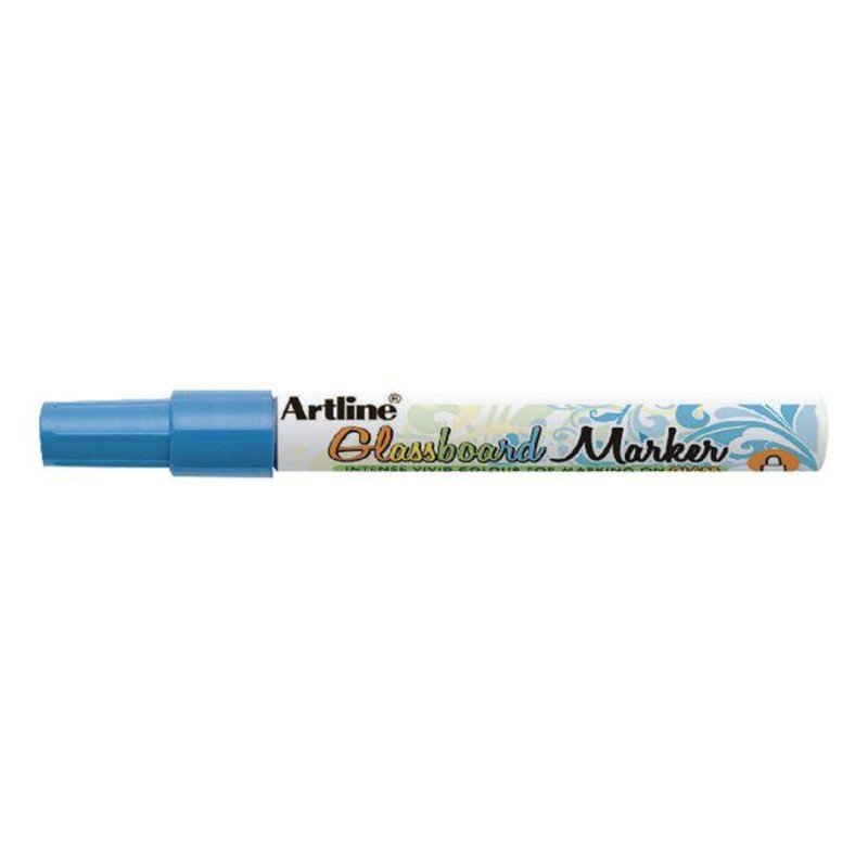 Artline Glass Board Marker Epg-4 Light Blue