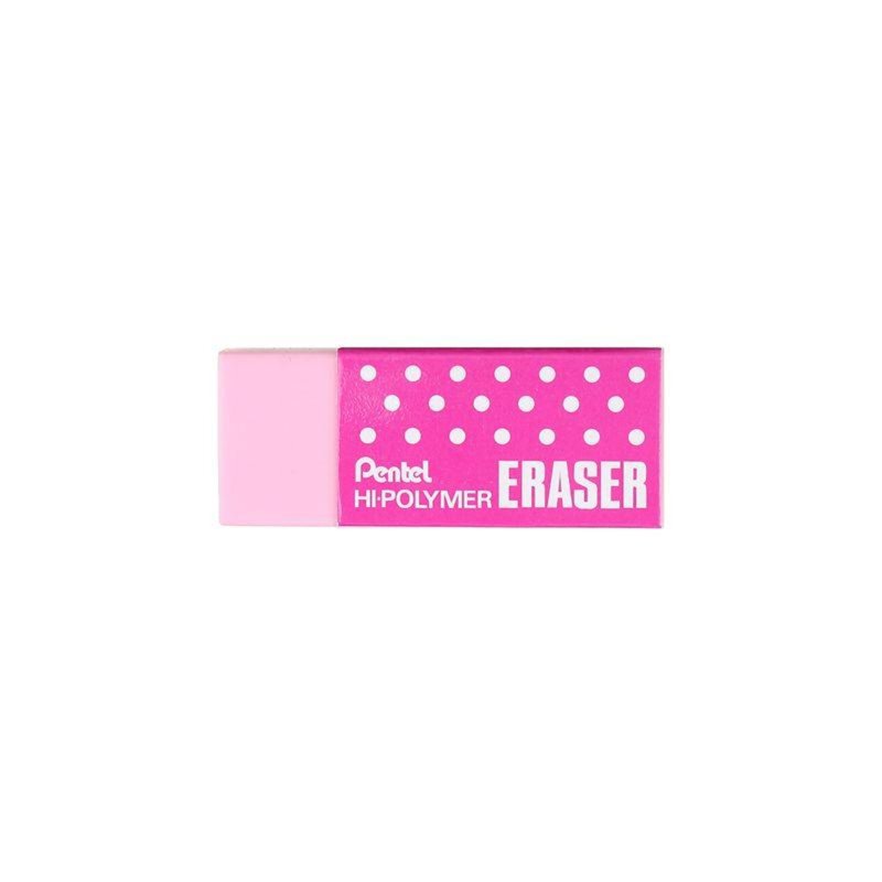 Pentel Hi-Polymer Medium Eraser ZEH-05P Pink 2 S