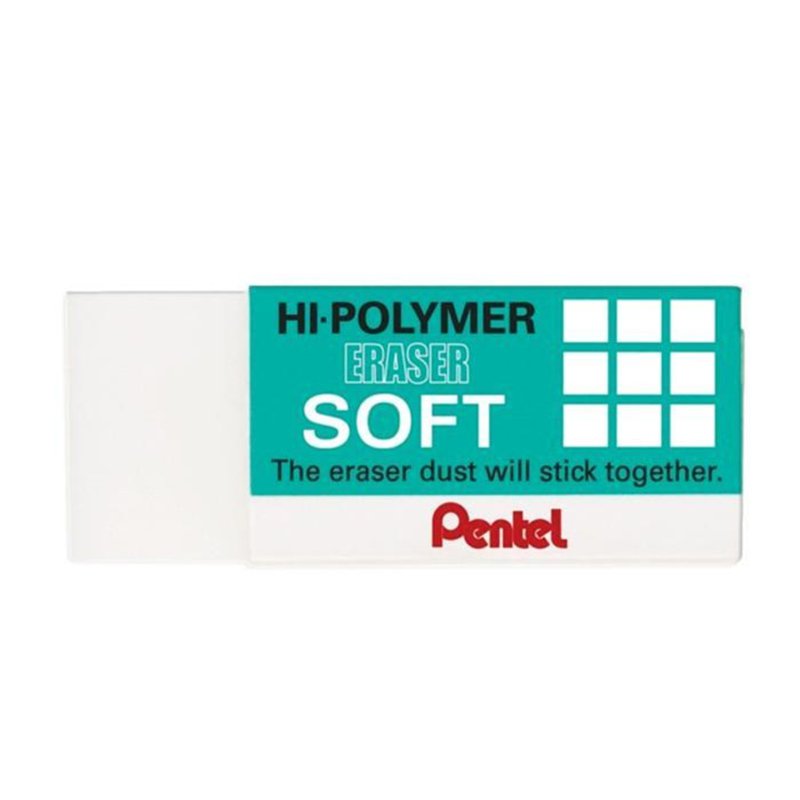 Pentel HiPolymer Medium Soft Eraser ZES05 4 S