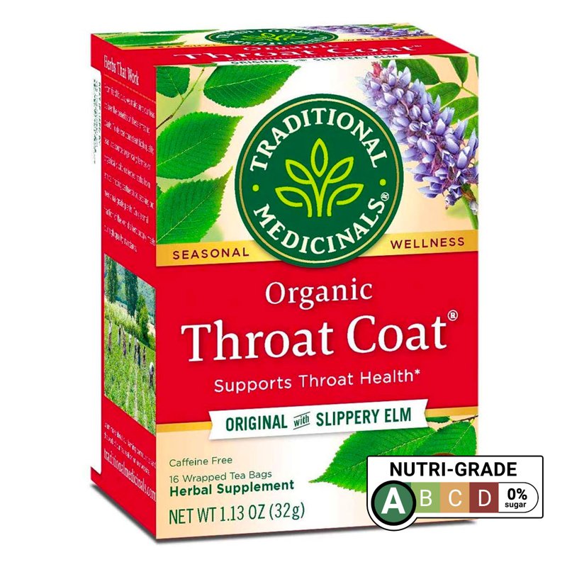 Traditional Medicinals Organic Throat Coat Tea