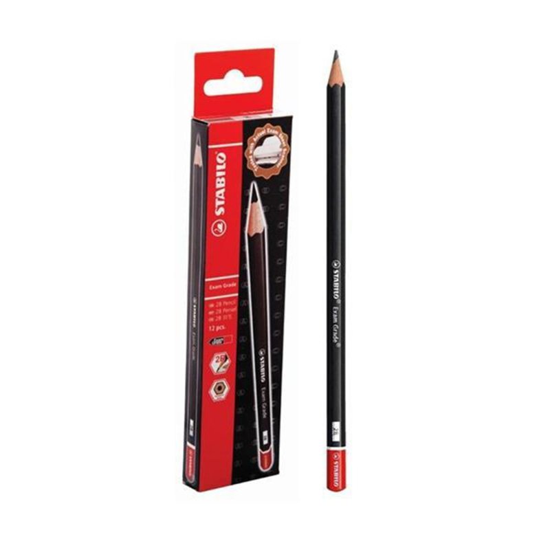 Stabilo Exam Grade Hexagon 2B Pencil 288 12
