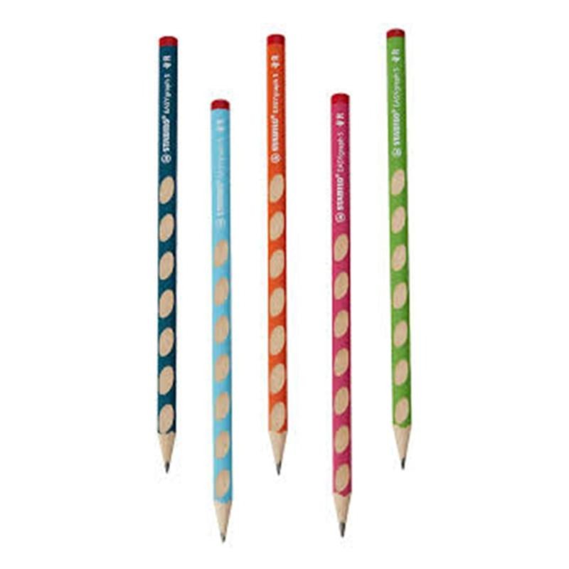Stabilo EASYgraph Ergonomic Wooden Pencil Right-handed 322 2B