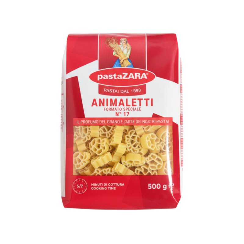 Pasta Zara Kids Pasta - Fantasie Animaletti Fun Pasta