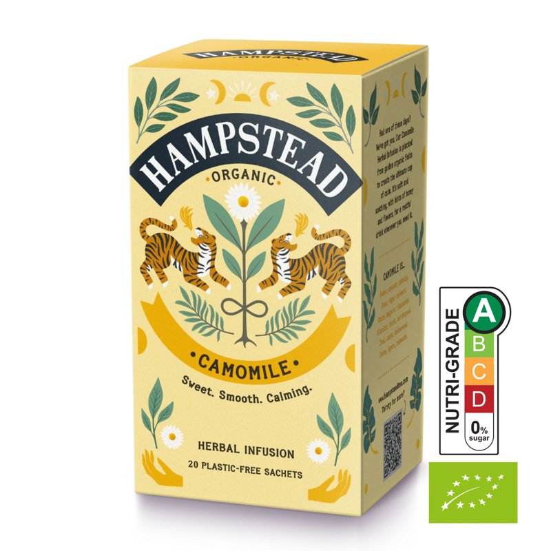 Hampstead Tea Organic Camomile Tea Bags