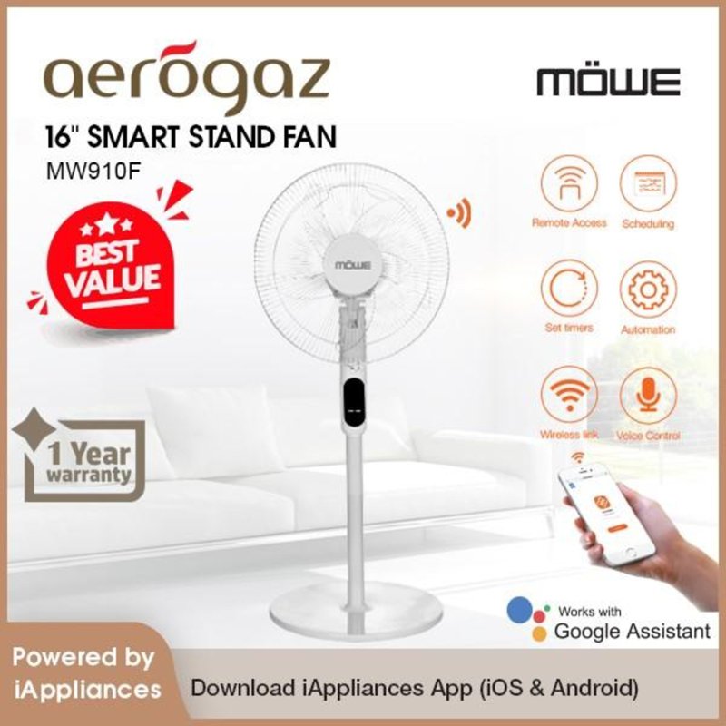Mowe MW910F Smart Wifi Stand Fan 1 S