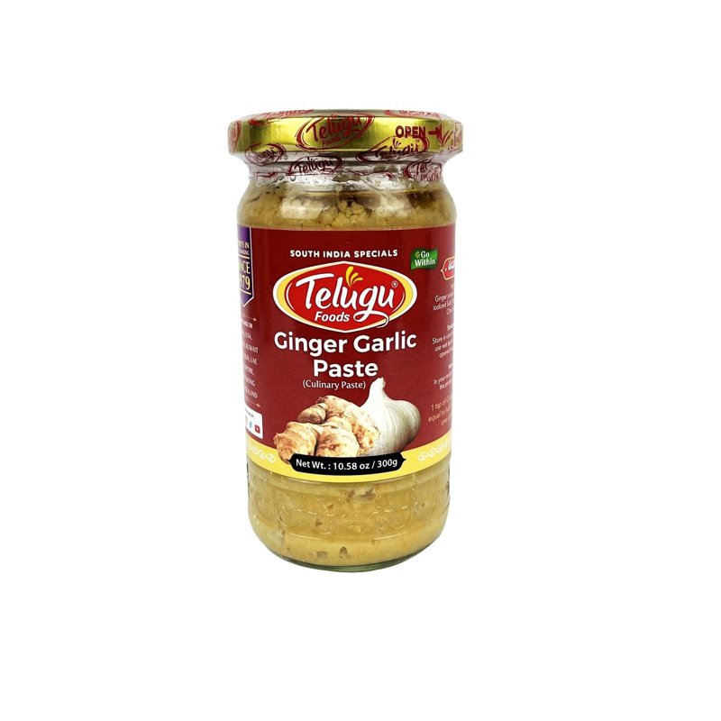 Telugu Ginger Garlic Paste -- By Dashmesh 300 G