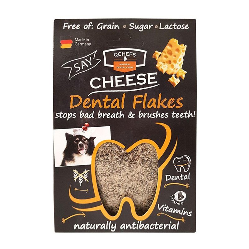 QCHEFS Dog Dental Flakes Topper