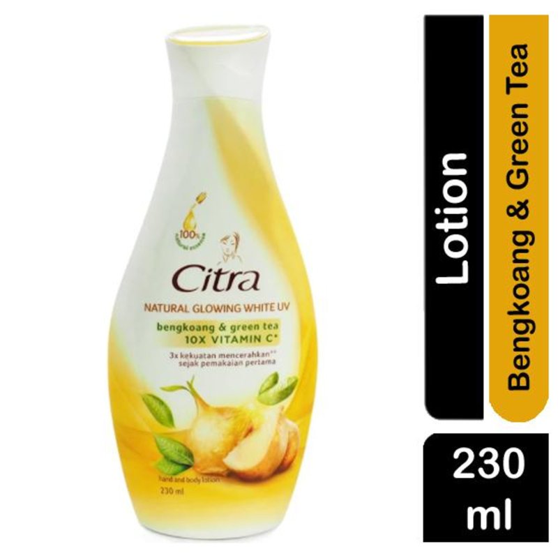 Citra Hand& Body Lotion Bengkoang Natural Glow UV