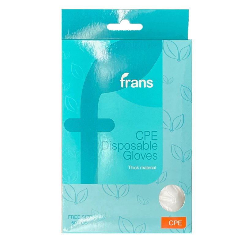 Frans Disposable Gloves - CPE 50 S