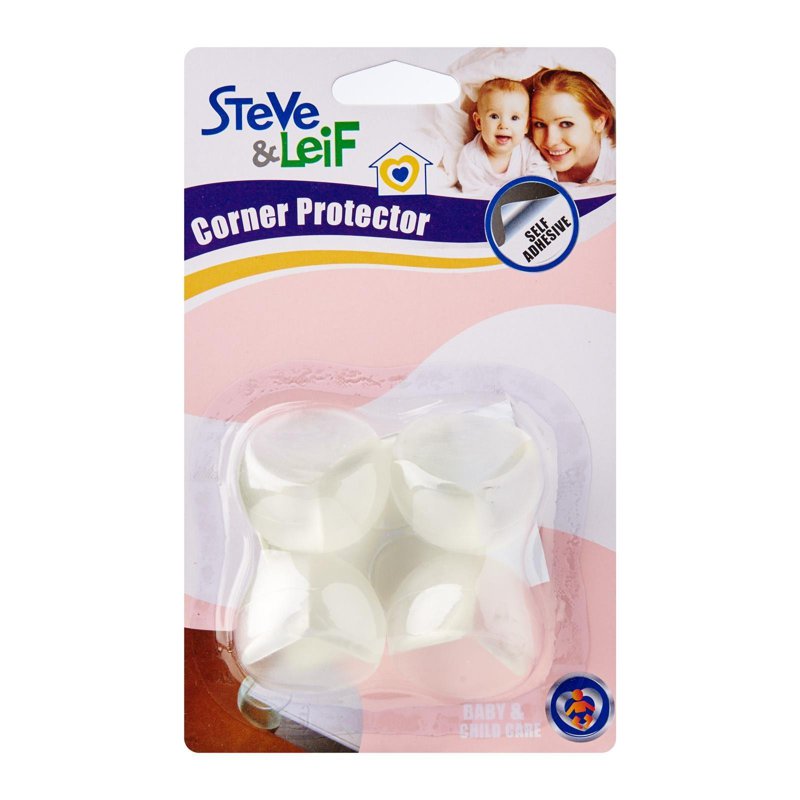 Steve & Leif Round Corner Protectors Clear - Baby