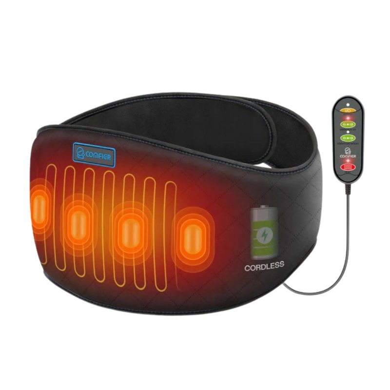 Comfier Cordless Waist Belt Heat Vibration Massage (CF-6006C) 1 S