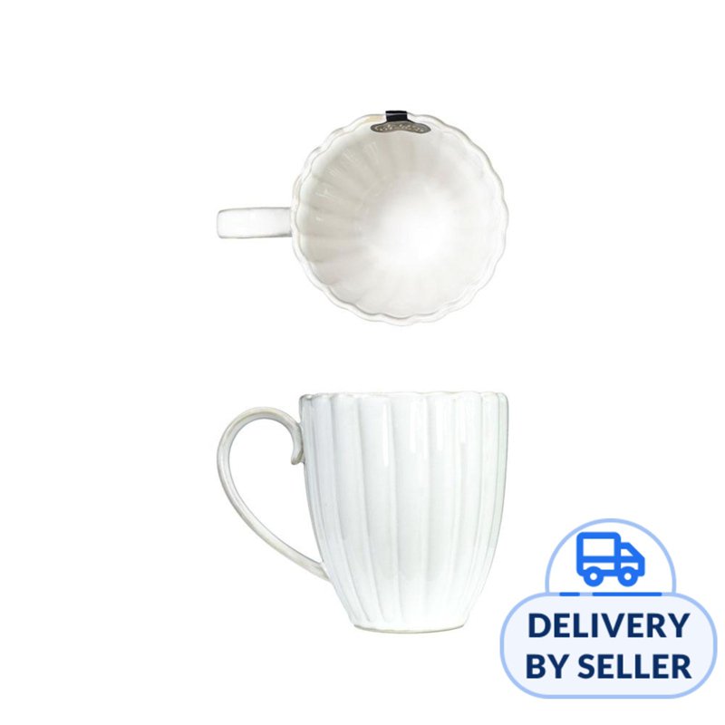 TABLE MATTERS White Scallop - Mug