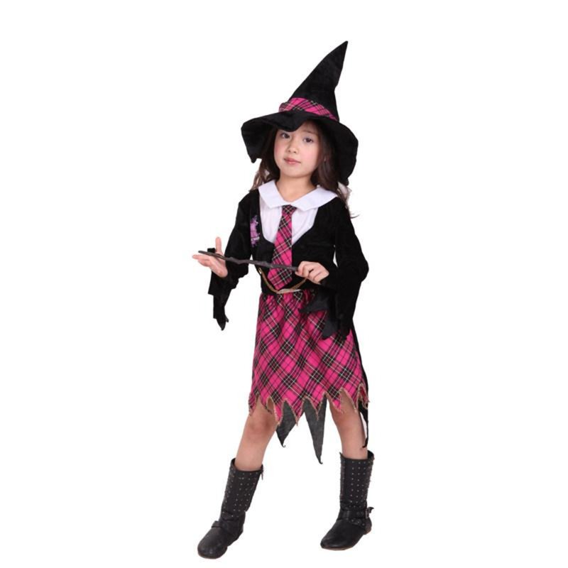 Partyforte Halloween Costume Children Girl - Lovely Magician