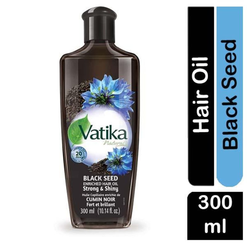Dabur Vatika Naturals Black Seed Hair oil- Strong & Shiny