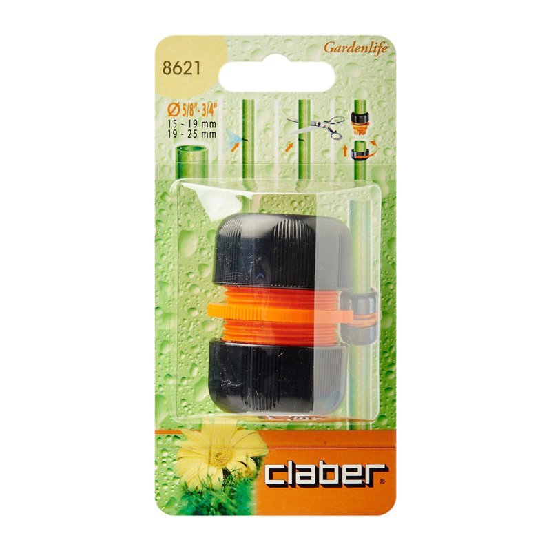 Claber 8621 Hose Mender 5/8" & 3/4" 1 S