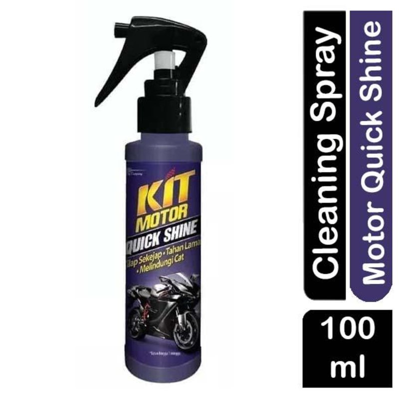 Kit Motor Quick Shine Pump - Instant Shine & Anti Static Laye 100 ML