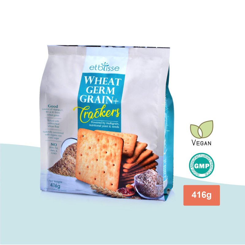 Etblisse Wheat Germ Grain+ Crackers