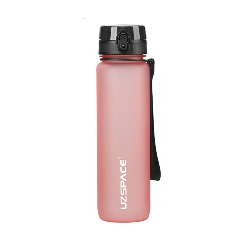 Uzspace Frosted BPA Free Tritan Water Bottle 1L - Glow Pink 1 S