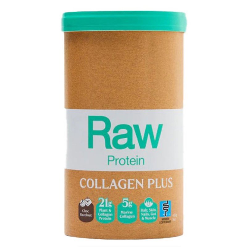 Amazonia Raw Protein Collagen Plus Choc Hazelnut