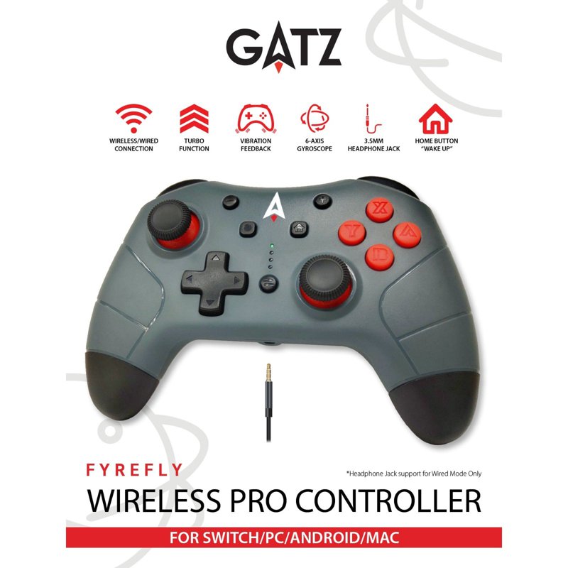 GATZ Fyrefly Wireless Pro Controller 1 S