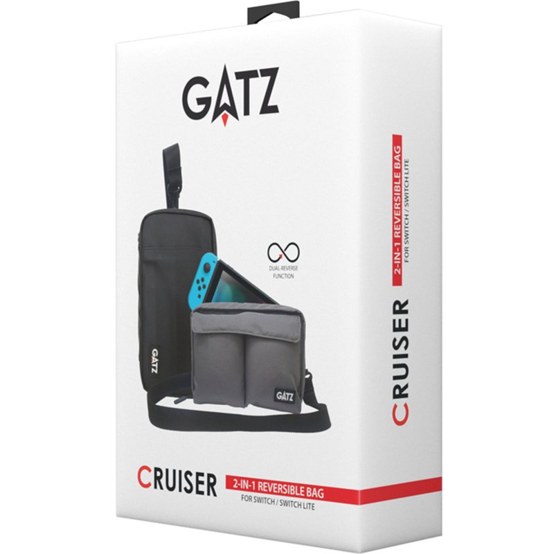 GATZ Cruiser 2-In-1 Reversible Bag for Nintendo Switch / Lite 1 S