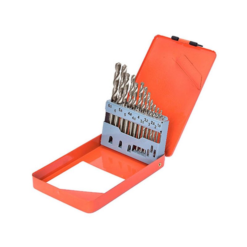 Tactix Hss Metal Case 118 Degree Drill Bit Set