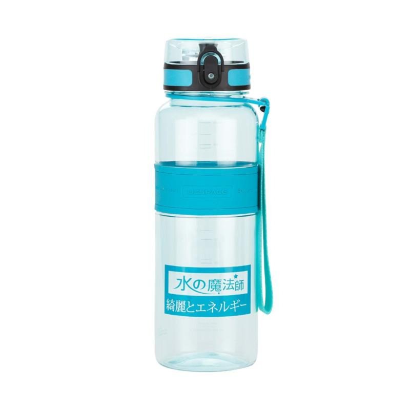 Uzspace Green Transparent BPA Free Tritan Water Bottle 1000 ML