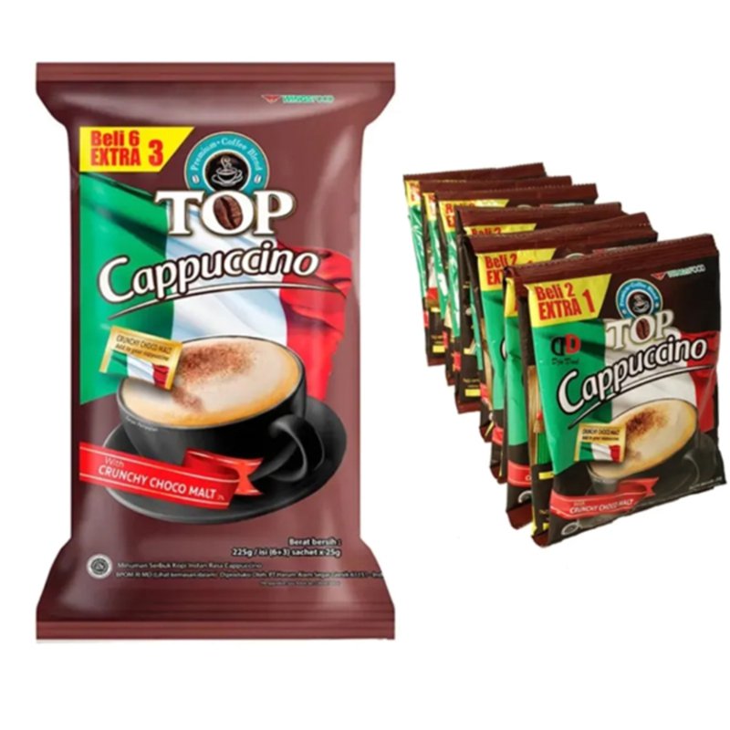 Top Cappuccino instant coffee mix - Choco Malt 1 S