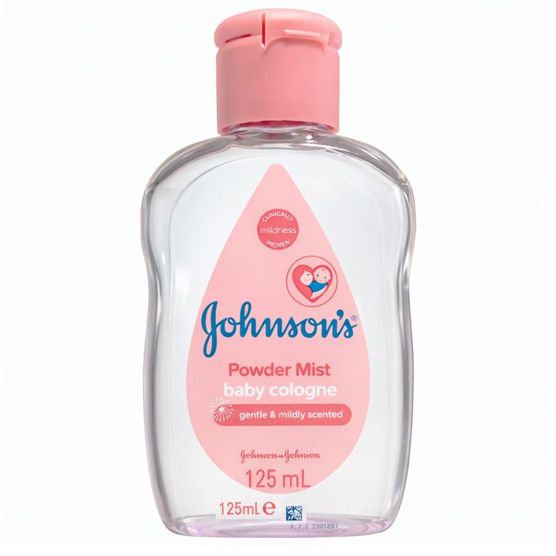 Johnson's Baby Cologne Powder Mist Gentle Scent 125 ML