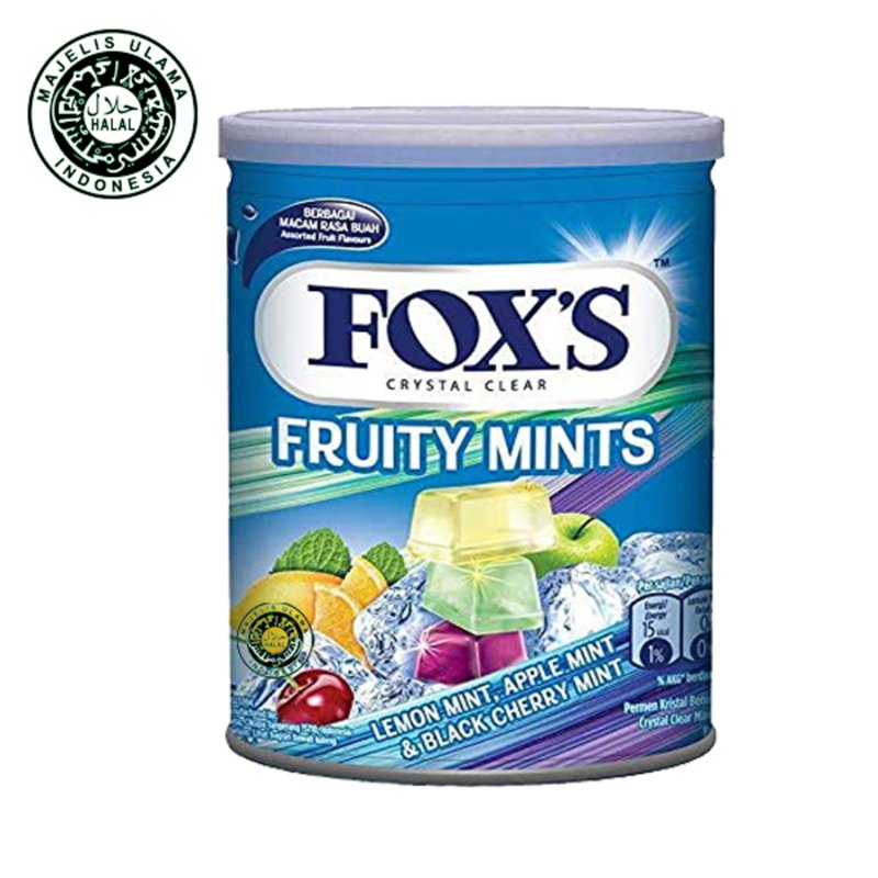 Fox'S Fruity Mints Lemon Mint,Apple Mint & BlackCherry Mint