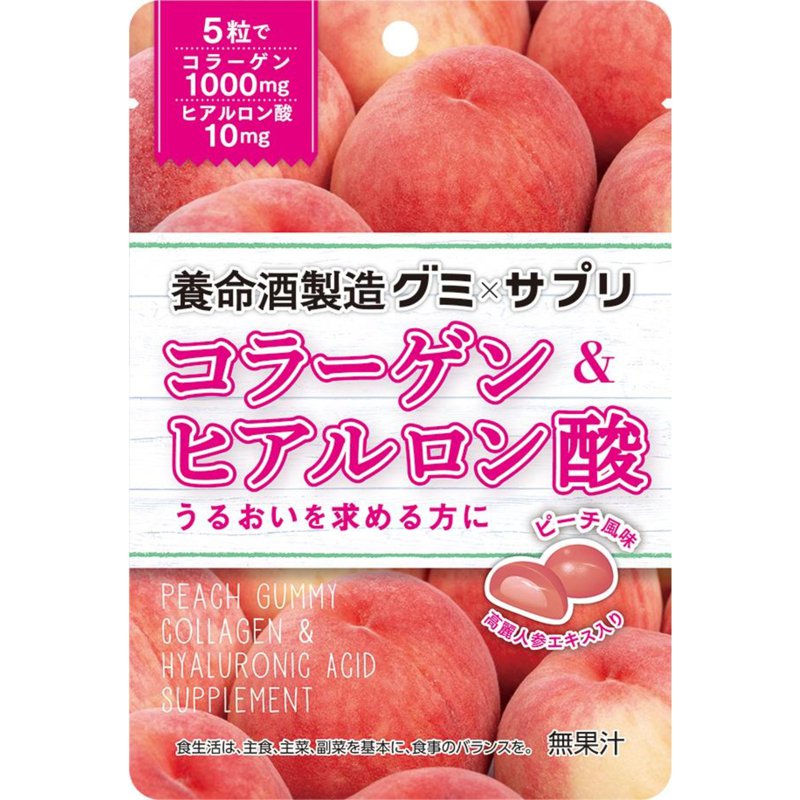 Yomeishu Peach Gummy 40 G