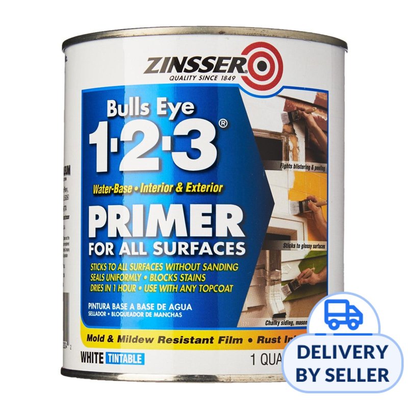 Zinsser Bulls Eye 123 Primer 1 Quart 1 S