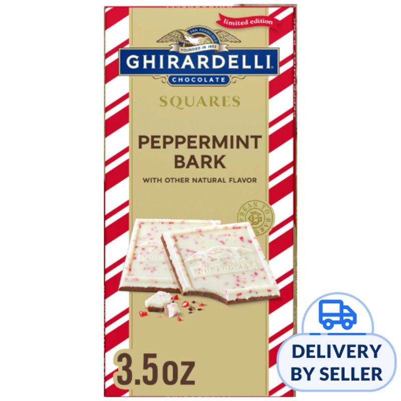 Ghirardelli Christmas Chocolate Peppermint Bark Bar