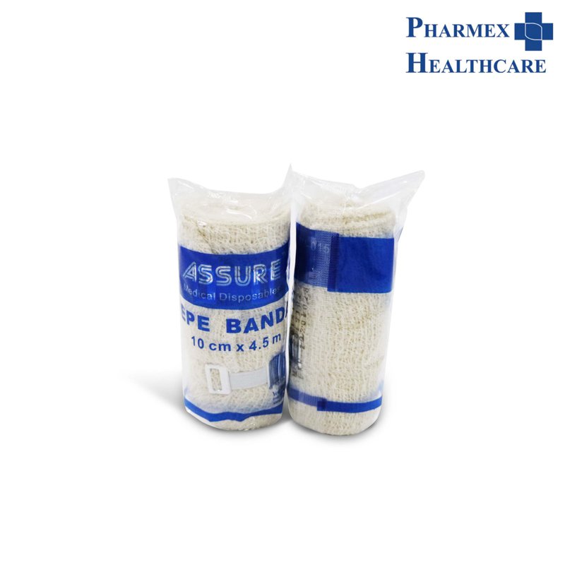 Assure Crepe Bandage 10cm X 4.5M 12 S