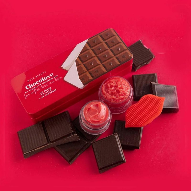 NCLA Lip Care Duo + Lip Scrubber Choco-Love