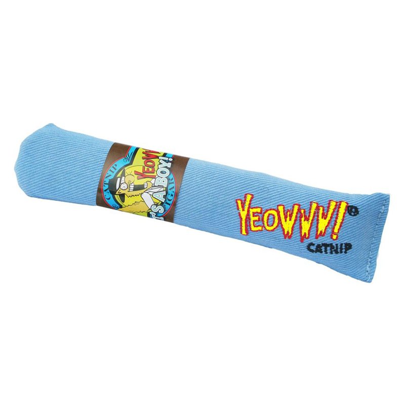 Yeowww Big Baby Cigar Catnip Toy - It's A Boy 1 S