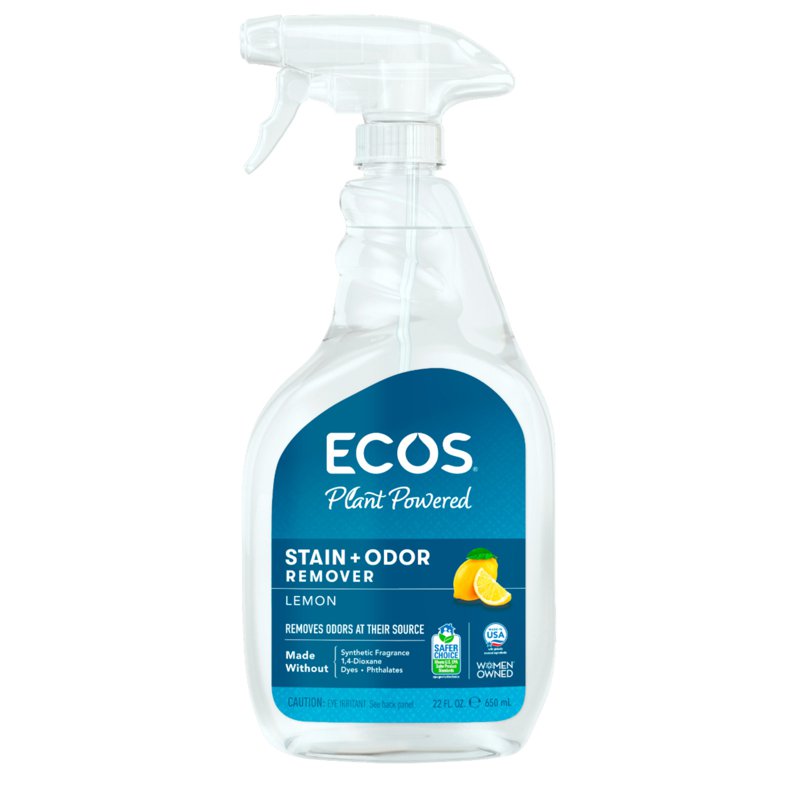 Ecos Stain + Odor Remover Lemon 22oz